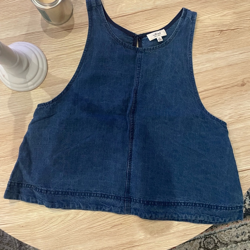 Wilfred denim tank